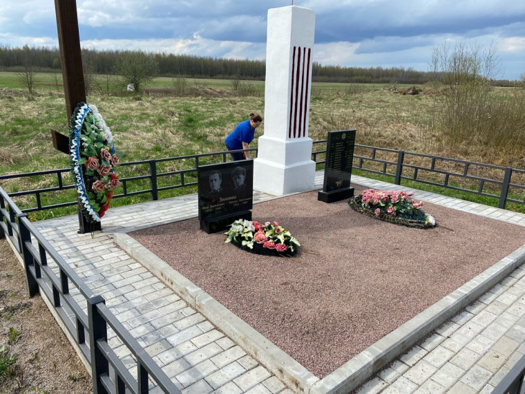 Уборка воинского захоронения в д. Иванцево. Уборка воинского захоронения в д. Иванцево.